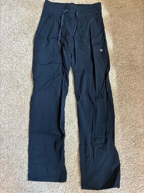 lululemon athletica Women’s Navy Drawstring Track Pants